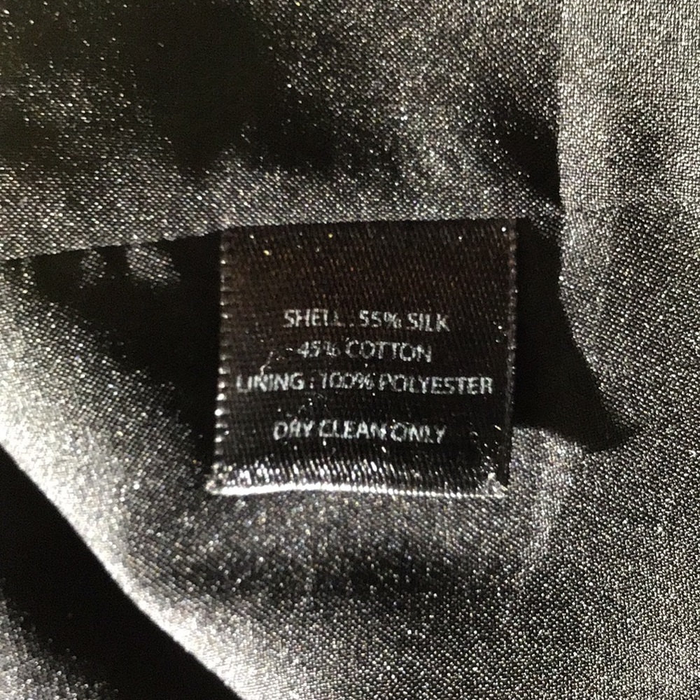 WHBM Damask Silk Blend Pencil Skirt, EUC - Picture 7 of 7